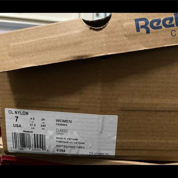 White/beige Reebok - Picture 4 of 4